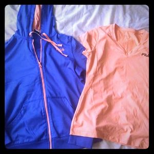 Neon Orange FILA Outfit